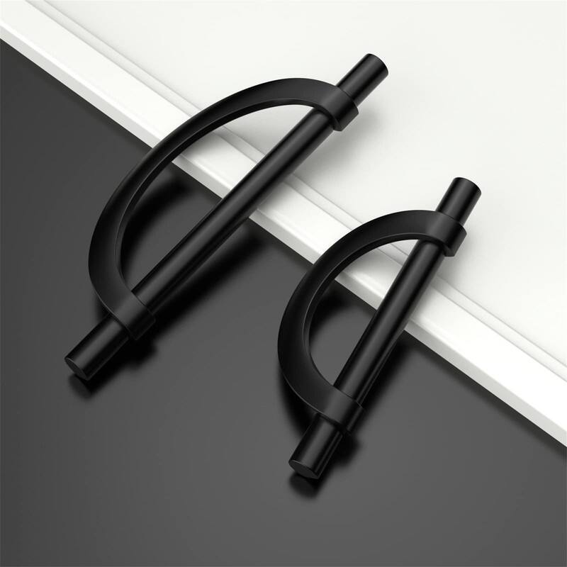 10 Pack Cabinet Pulls 5 Inch - 1"L x 1"W