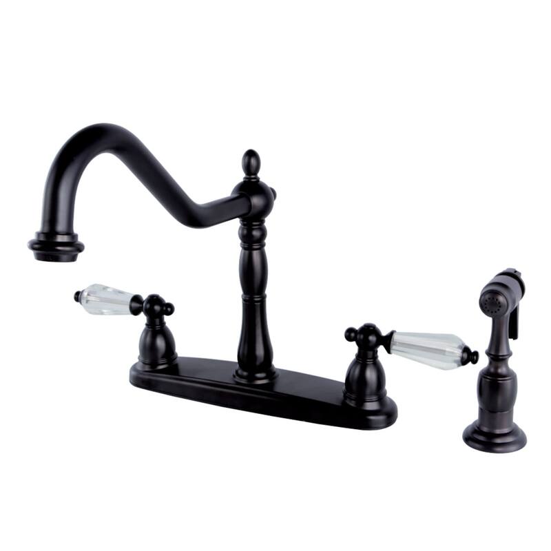 Kingston Brass Wilshire Kitchen Faucet - With Escutcheon Plate and