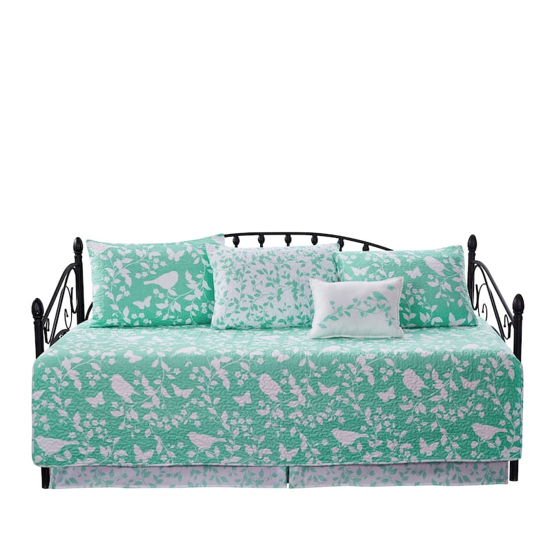 Serenta 6 Piece Cotton Blend Daybed Bedspread Coverlet Set - 75" x 39"