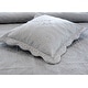 preview thumbnail 13 of 14, Embroidered Oversized Scalloped Edge Quilt Set