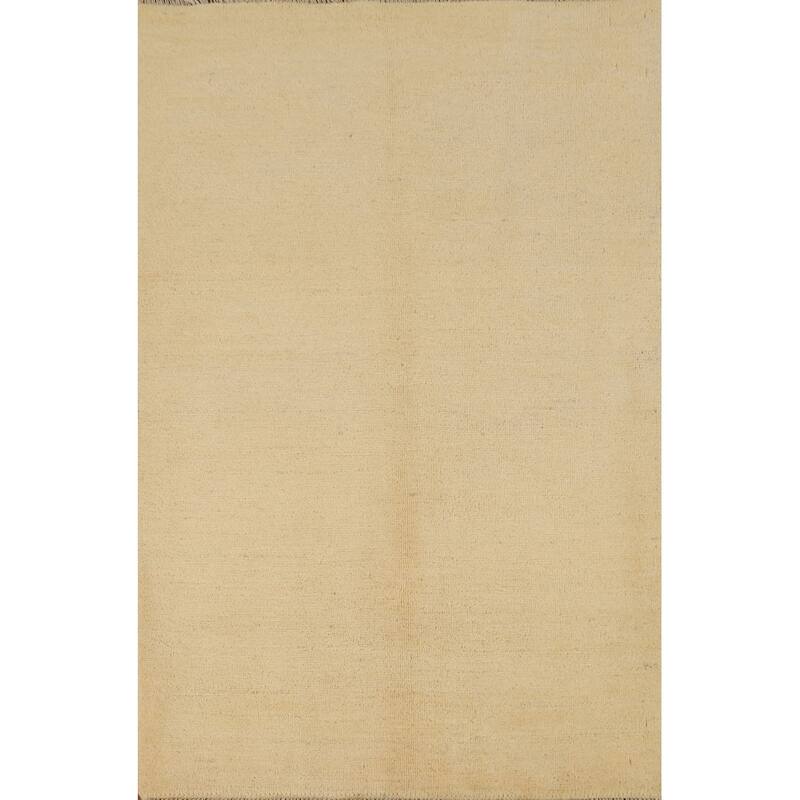 Gabbeh Oriental Accent Rug Hand-Knotted Wool Carpet - 2'8"x 4'1"