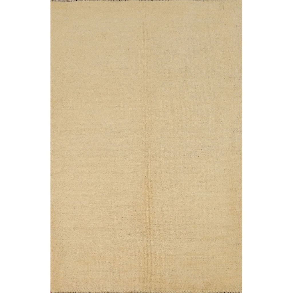 Gabbeh Oriental Accent Rug Hand-Knotted Wool Carpet - 2'8"x 4'1"