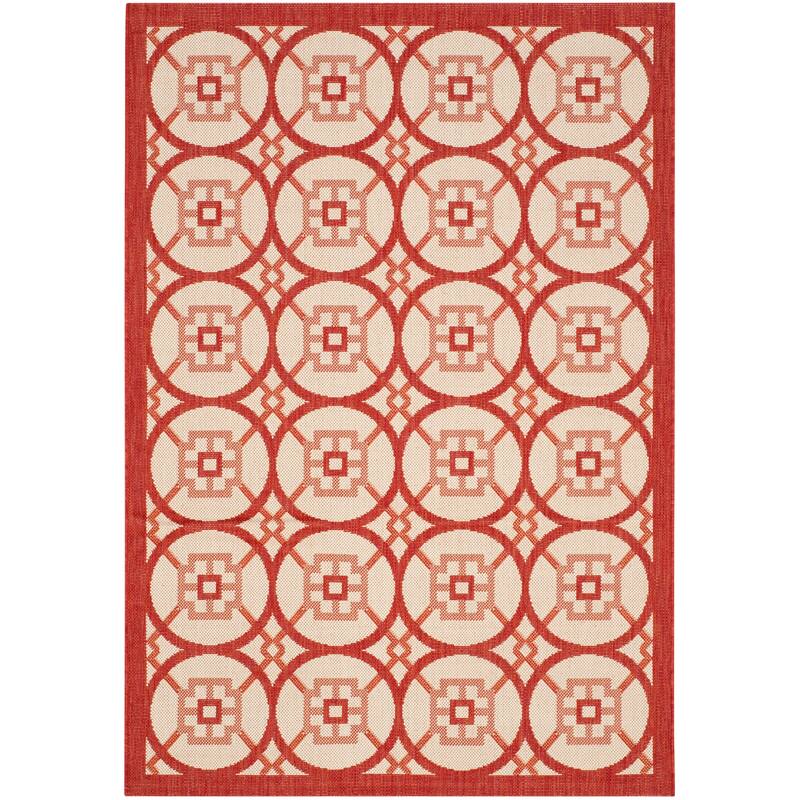 SAFAVIEH Courtyard Gaye Indoor/ Outdoor Waterproof Patio Backyard Rug