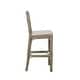 preview thumbnail 51 of 67, Natural Rattan Handmade Chippendale Cushioned Bar Stool by East at Main