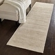 preview thumbnail 57 of 86, Nourison Weston Textured Contemporary Solid Ombre Area Rug 2'3" x 7'6" Runner - Linen