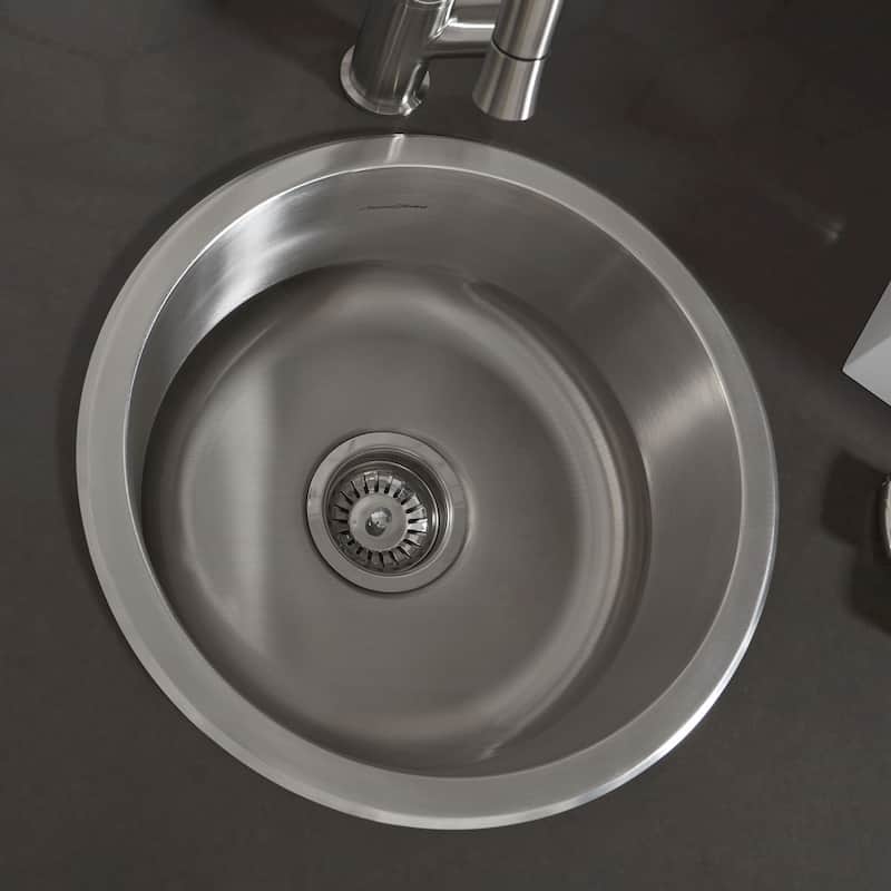 American Standard Portsmouth 16-3/8" Undermount Single Basin Stainless - Stainless Steel