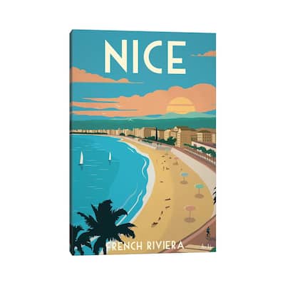 iCanvas "Nice" by IdeaStorm Studios Canvas Print