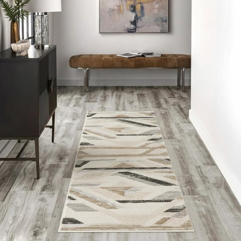 Traditional Grey/Beige Oriental Area Rug