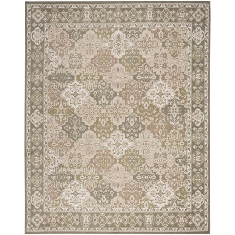 Nourison Grafix Vintage Boho Persian Border Area Rug - 5' 3" x 7' 3" - Green
