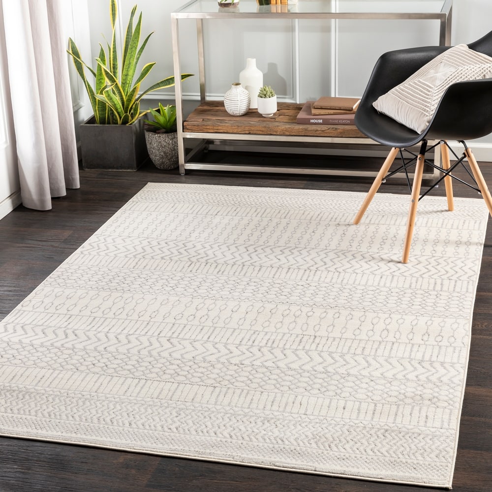 Livabliss Cruz Nordic Nomad Stripe Area Rug