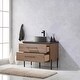 preview thumbnail 40 of 79, Trento Bath Vanity with Sintered Stone Top with Concrete Sink (R)
