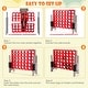 preview thumbnail 10 of 8, Gymax Jumbo 4-to-Score Game Set Giant 4 in A Row Kids Adults w/ 42