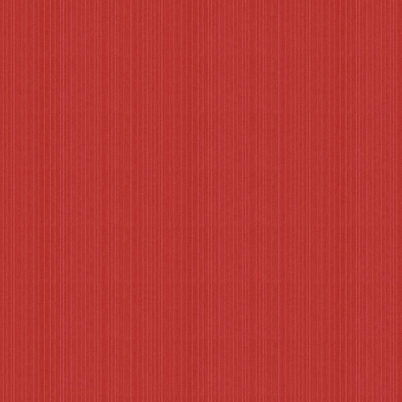 Galerie Wallcoverings Energy Collection Silk Stripe Effect Wallpaper Roll - 33 feet long x 27.5 inches wide - Red