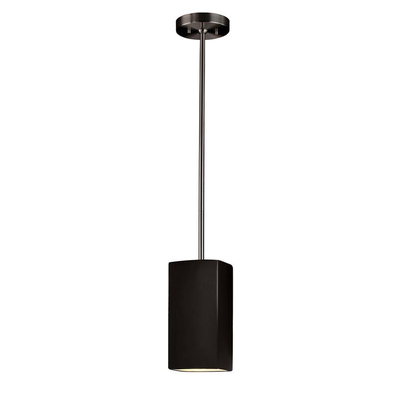 Justice Design Group Rectangle Pendant - Rigid Stem