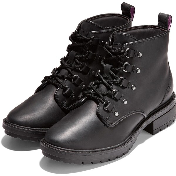 cole haan women's lace up boots