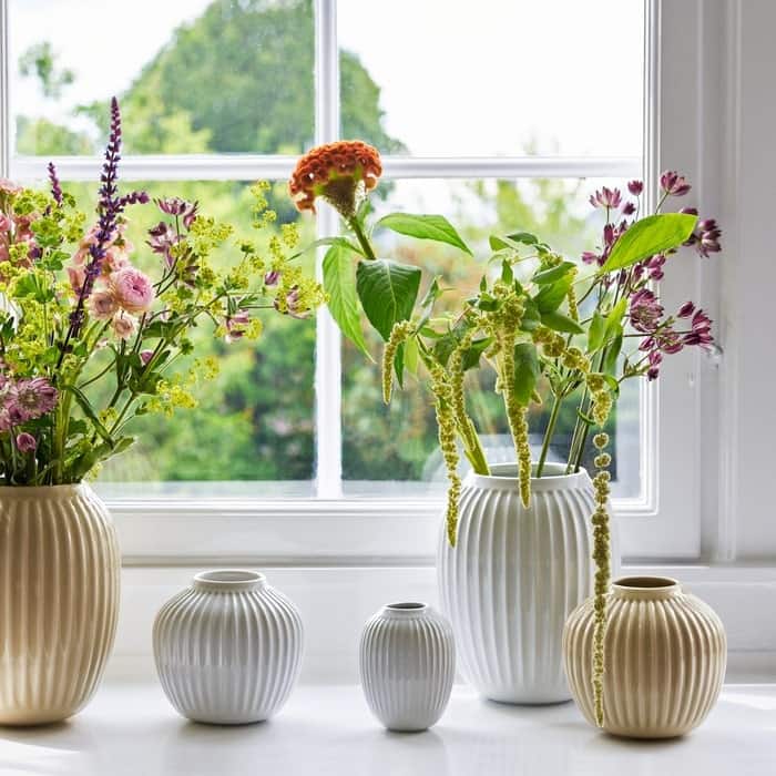 Kähler Hammershøi Vase, White