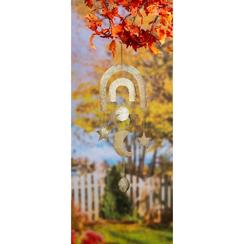 Gold Moon Hanging Decor