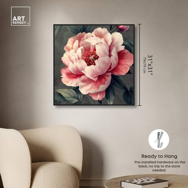 Opal Bloom II Canvas by Art Remedy