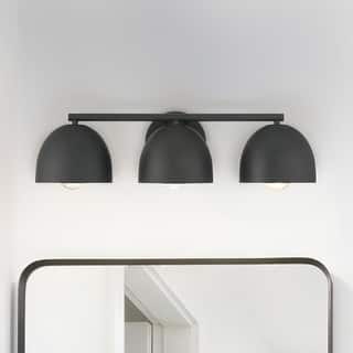 Hunter Erling 3-Light Bathroom Vanity Wall Light - Modern, Contemporary, Transitional