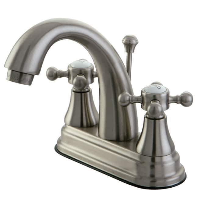 Kingston Brass English Vintage Centerset Bathroom Faucet with Brass