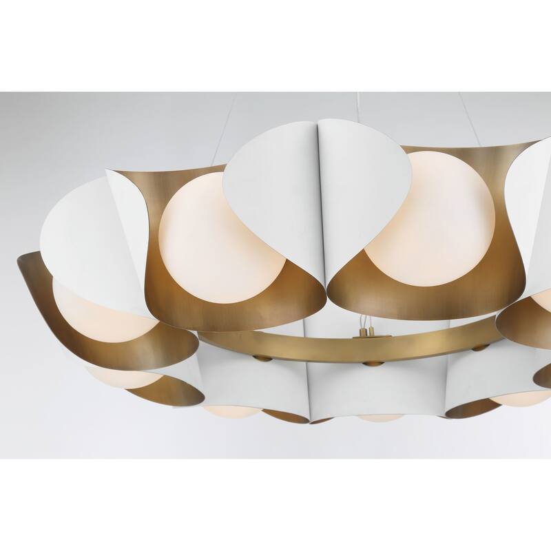 Minka Lavery 3779 Flare 9 Light 35" Wide Multi Light Pendant with