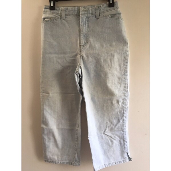 gloria vanderbilt denim capris