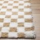 preview thumbnail 18 of 48, Livabliss Urban Shag Scandinavian Checkered Area Rug.