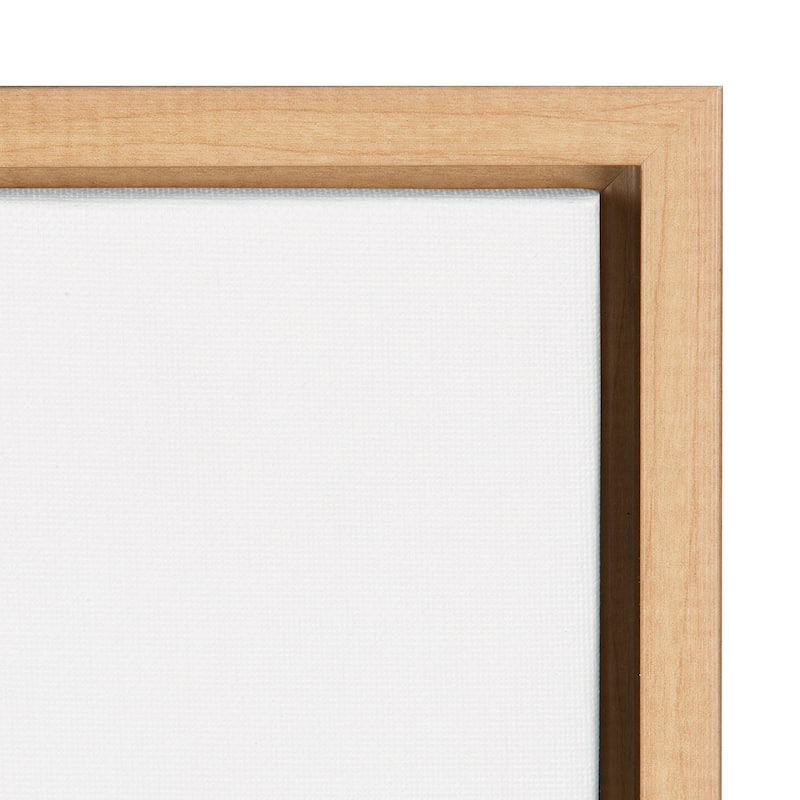 Kate and Laurel Sylvie Smiling Cat Framed Canvas by Amy Peterson