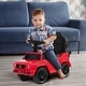 preview thumbnail 23 of 39, 3-In-1 Ride on Push Car Mercedes Benz G350 Stroller Sliding Car with Canopy - 34.3" x 15.5" x 37.4" (L x W x H)