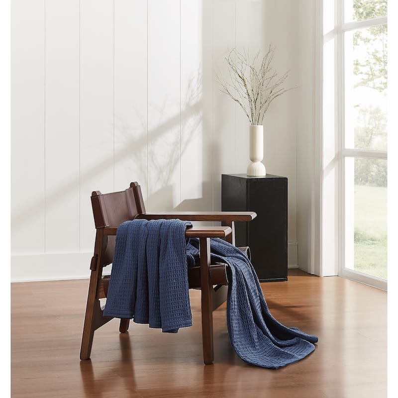 Cannon Heritage Cotton Waffle Blanket and Throw