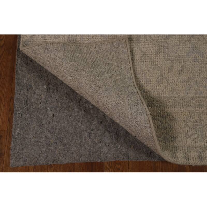 Moroccan Indian Area Rug Hand-Knotted Wool Carpet - 4'9" x 8'1"