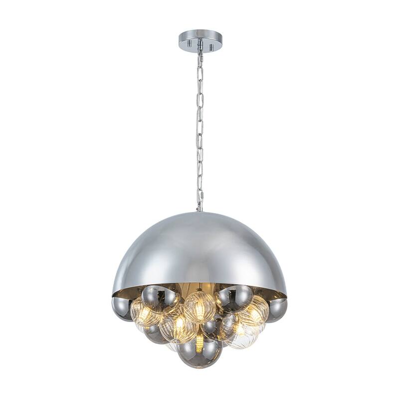 Decorative Cluster Globe Bubble Pendant Light with Dome Style