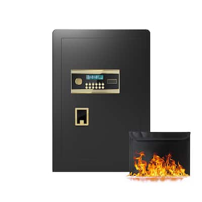 Large Electronic Digital Security Safe 3.0 Cubic Feet Safe Box with Private Inner Cabinet for Home,Office and Hotel