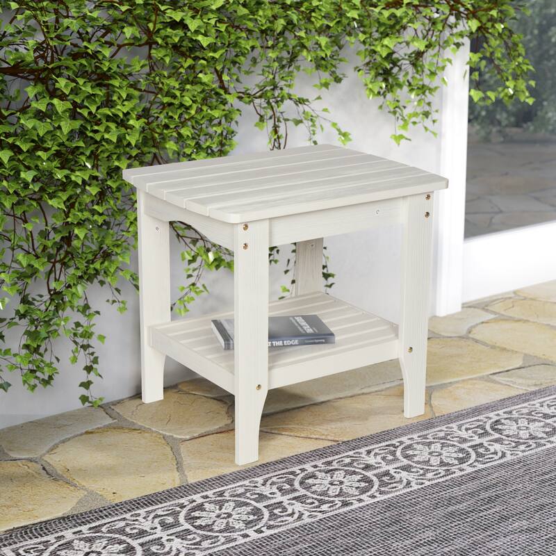 Laguna 24" Weather Resistant Wood Rectangular Table