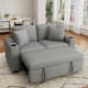 Option Grey Loveseat