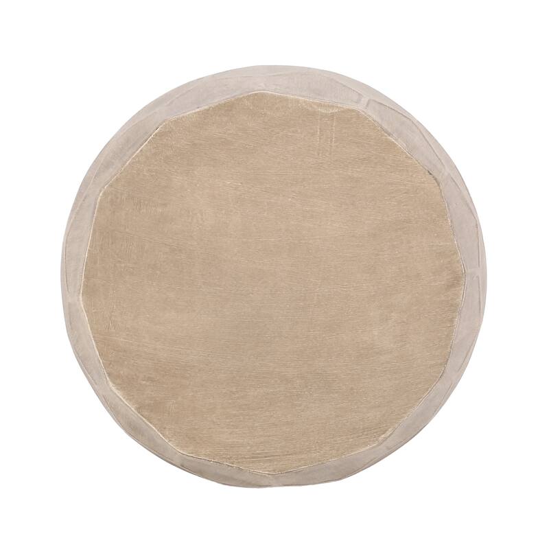 Outdoor LightWeight Concrete Side Table - 15.43