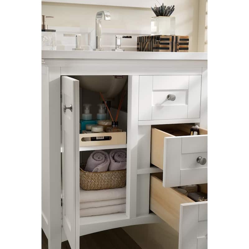 James Martin Vanities 527-V30-3WZ Palisades 30" Free Standing Single