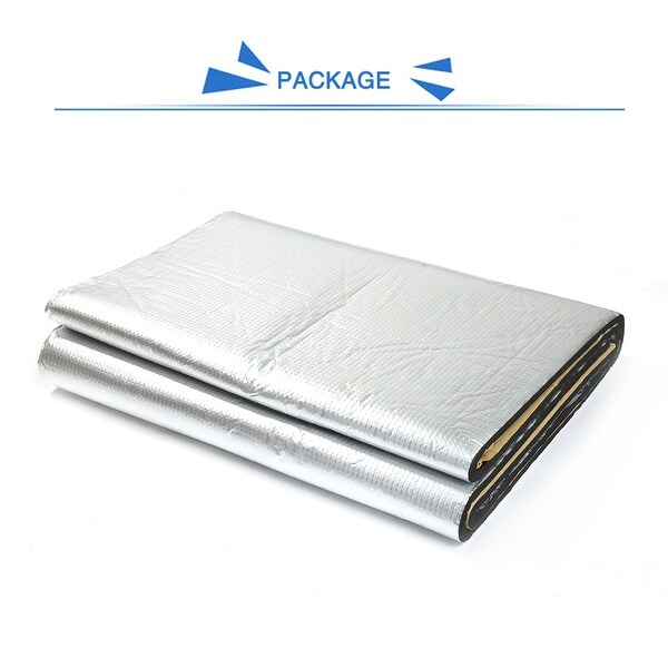 unique bargains car heat insulation sound deadener mat