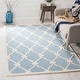 preview thumbnail 4 of 54, SAFAVIEH Handmade Cambridge Sinda Modern Moroccan Wool Rug 10' x 14' - Blue/Ivory - Rectangle