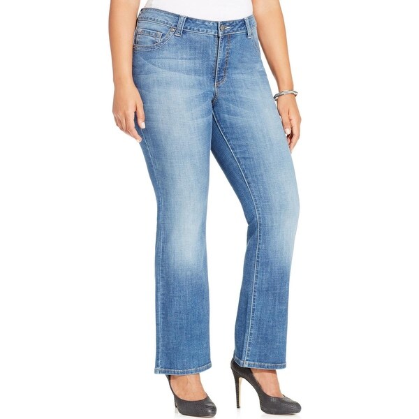 lee mid rise bootcut jeans petite