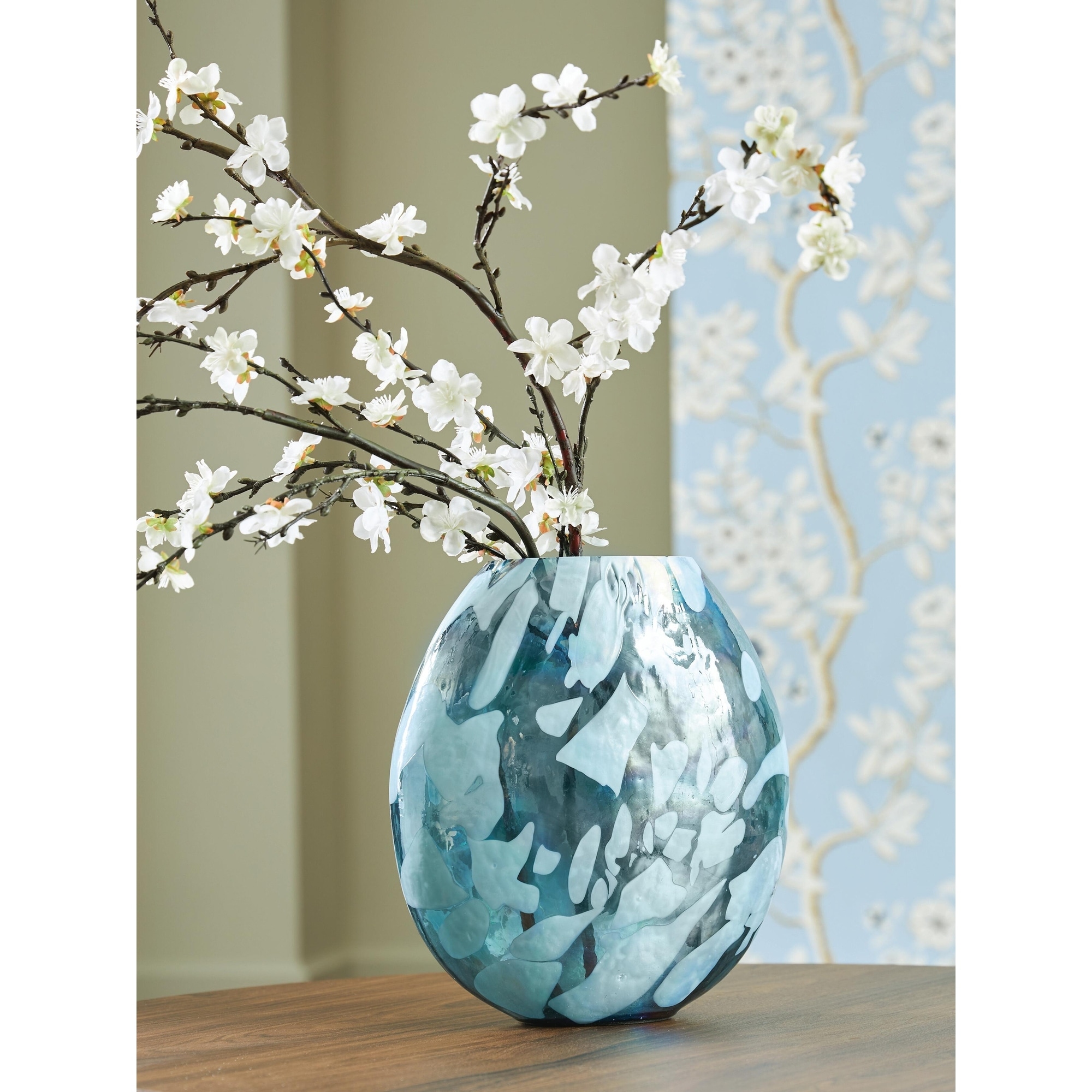 Signature Design by Ashley Cartshaw Green Vase