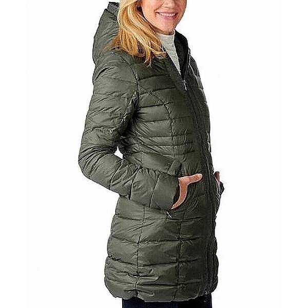 Shop Pajar Green Military Women S Size Xs Hooded Sydney Puffer