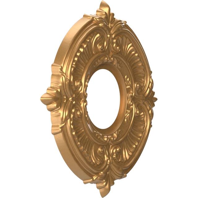 3 1/2" Inside Diameter - Attica Thermoformed PVC Ceiling Medallion