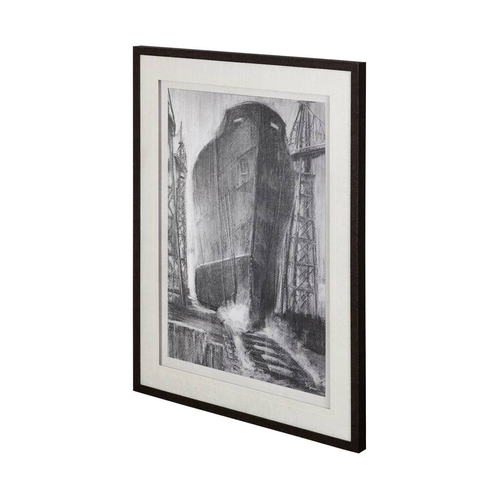 Streamer II Framed Art Print