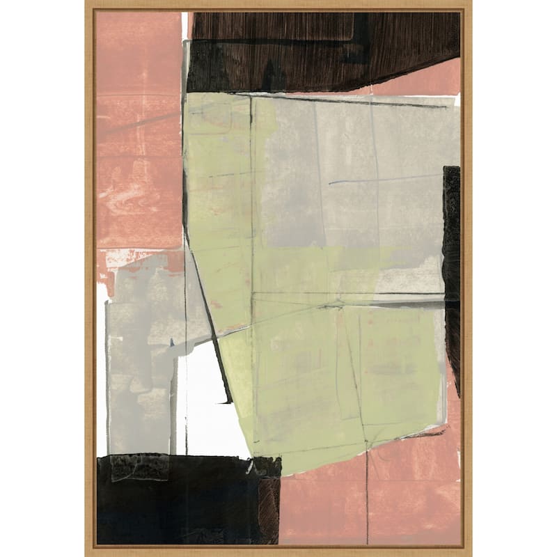 Abstract Neutral Architecture No. 1 by Cartissi (23 x 33 in.), Framed Canvas Wall Art Print