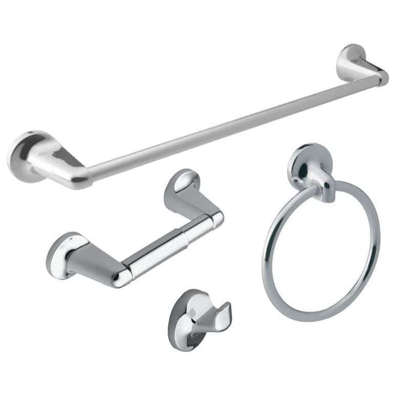 Design House Alta Bay Bathroom Accessory Set with 24" Center to Center