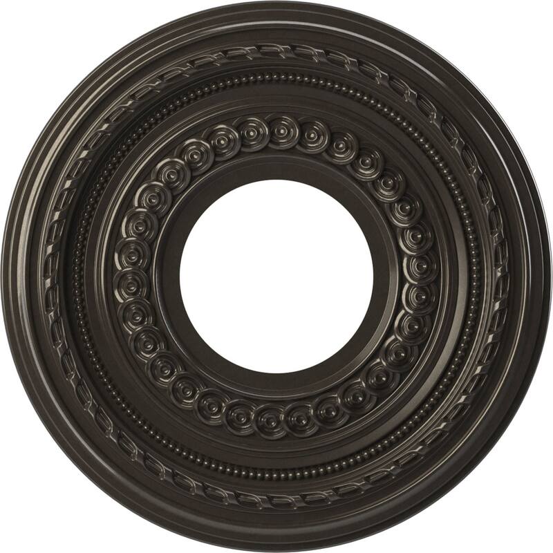 3 1/2" Inside Diameter - Cole Thermoformed PVC Ceiling Medallion
