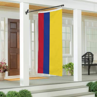 Colombia National Double Sided Estate Flag w/ 2 Grommets, 3'x5'