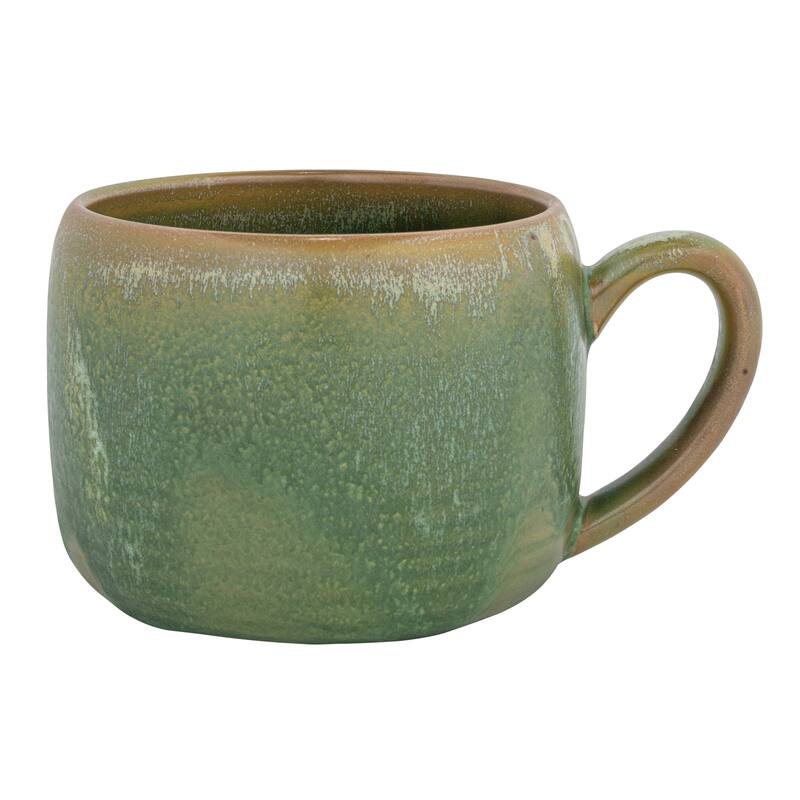 Stoneware Mug with Rustic Finish - 5.5"L x 4.1"W x 3.1"H
