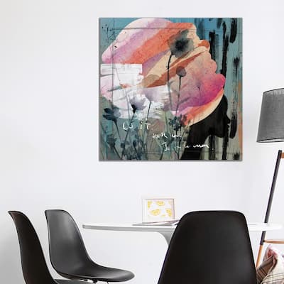 iCanvas "Turban Blue" by Nikki Chu Canvas Print
